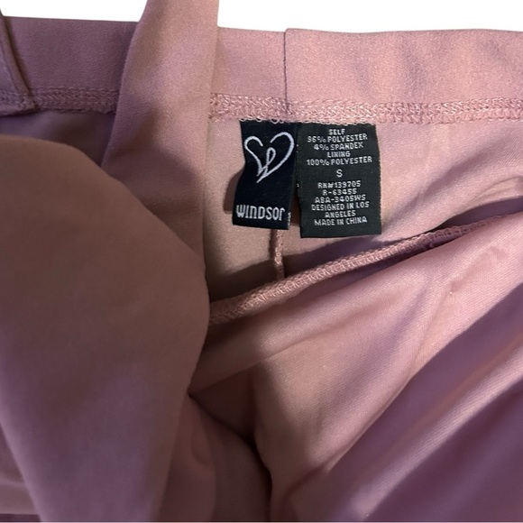 Windsor One Shoulder Mauve Dress - Picture 3 of 4